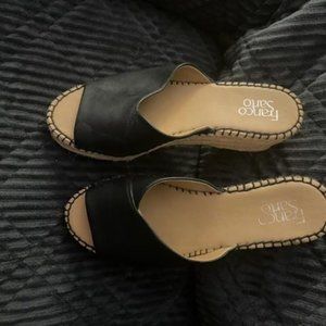 Espadrilles - black leather